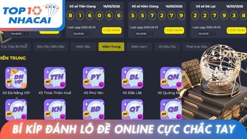 Bí kíp đánh lô đề online cực chắc tay