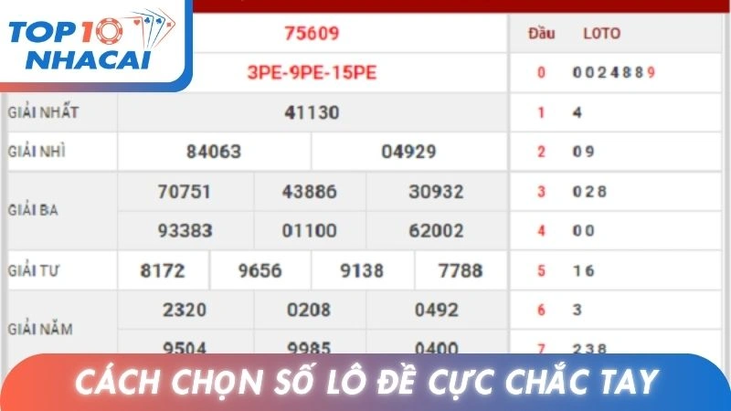 Cách chọn số lô đề cực chắc tay