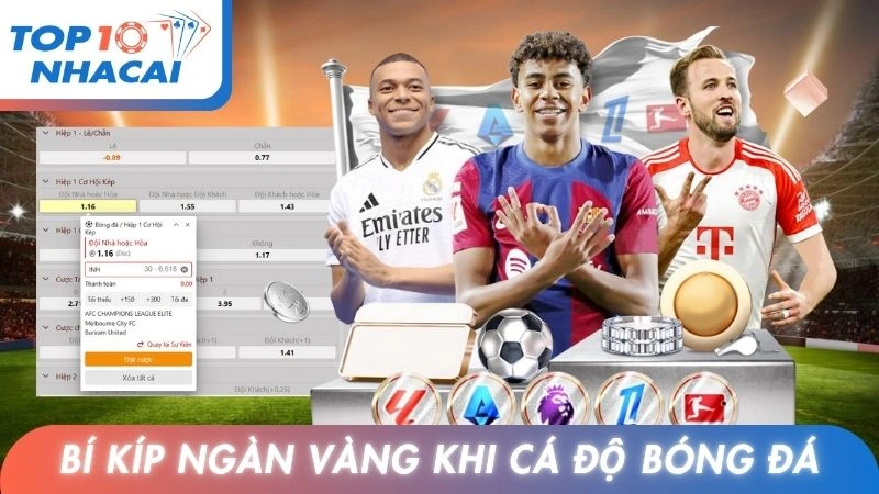 Bí kíp ngàn vàng khi cá độ bóng đá