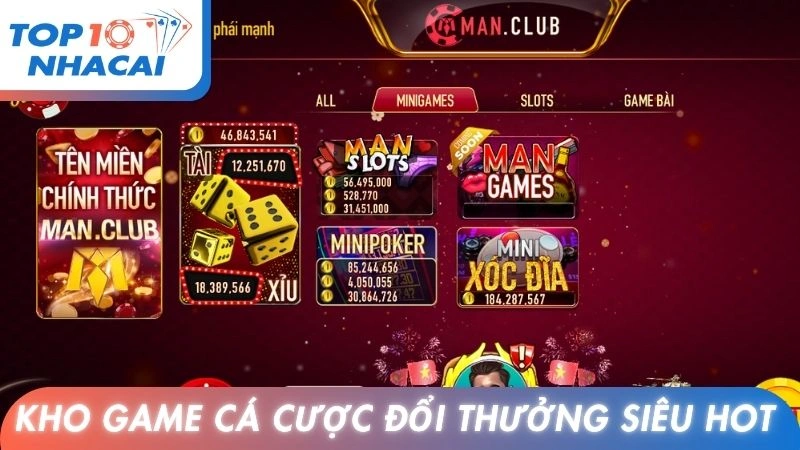 Kho game cá cược đổi thưởng siêu hot hit