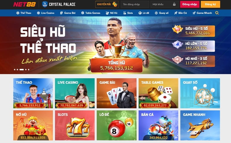 Net88 là nhà cái uy tín với đa dạng sản phẩm cá cược.