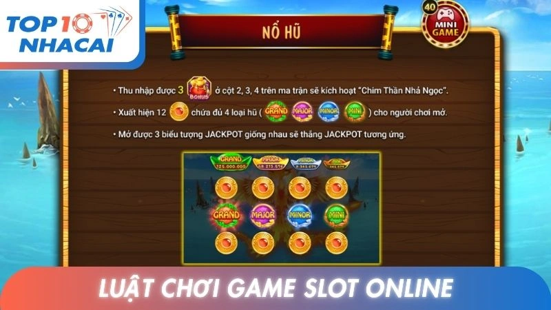 Luật chơi game Slot online