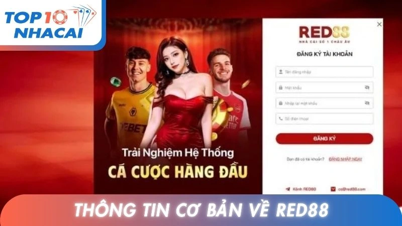 Thông tin cơ bản về nhà cái Red88