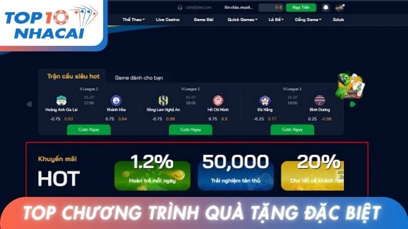 Top chương trình quà tặng đặc biệt trong năm 2025